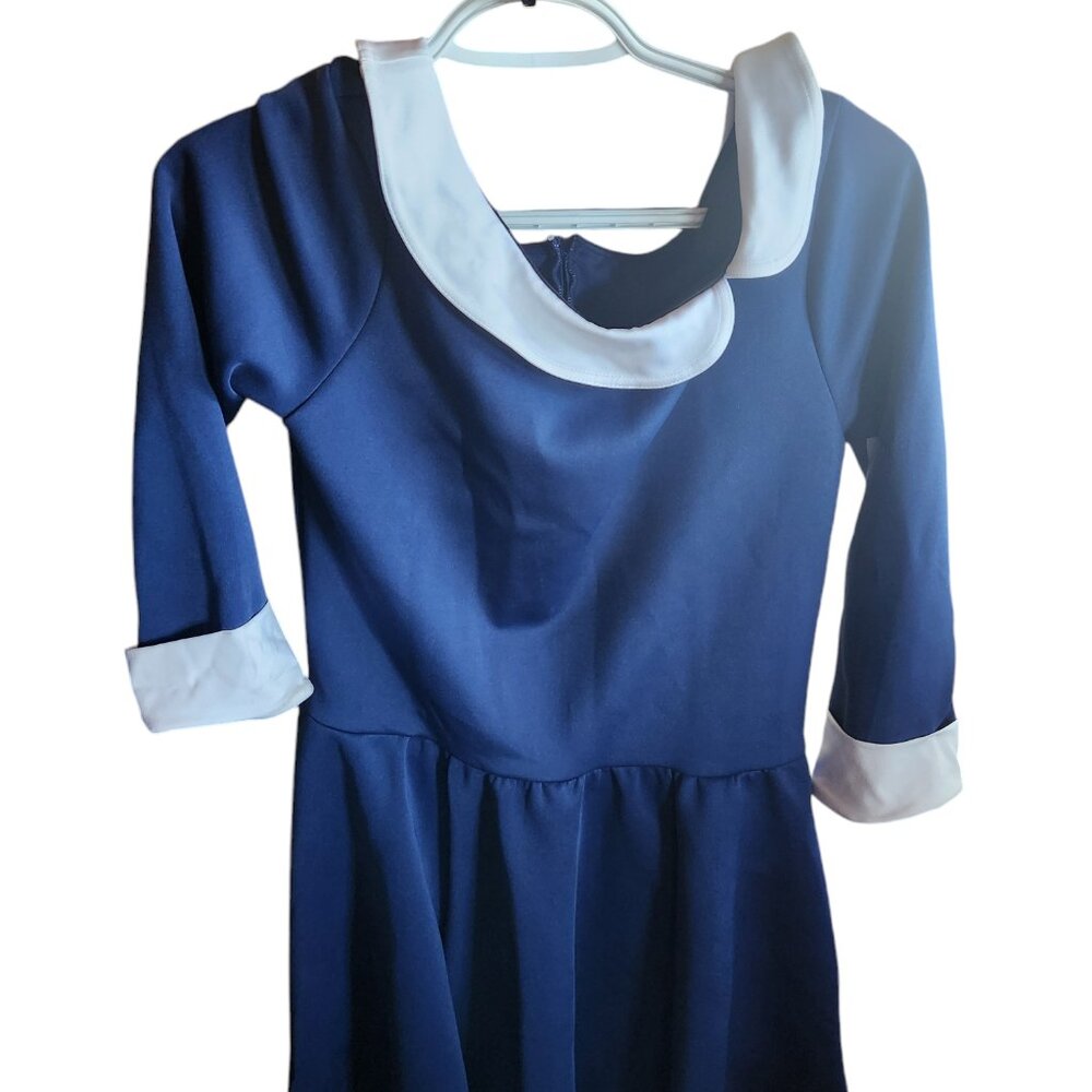 Weissman Dance Costume Take Me To Church Size Adult Large (AL) Blue Dress